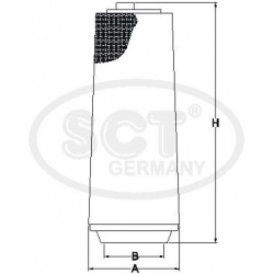 Filtras oro
                                SCT - MANNOL                                SB081, Nenurodytas gamintojas, SB081,
