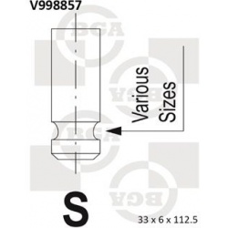 įsiurbimo vožtuvas
                                BGA                                                V998857, BGA, V998857