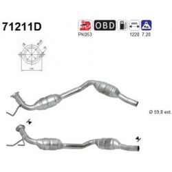 katalizatoriaus keitiklis
                                AS                                71211D, AS, 71211D, auto detalė