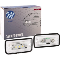 Valstybinio numerio žibintas 2X LED MB W203, C209, W209, A209, R230
                                M-TECH                  