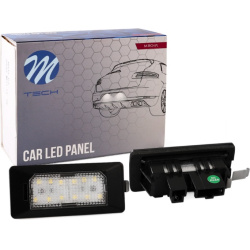 Valstybinio numerio žibintas 2X LED AUDI:Q5, A4, A5, Passat 5D ~08m
                                M-TECH                  