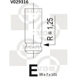 įsiurbimo vožtuvas
                                BGA                                                V029316, BGA, V029316