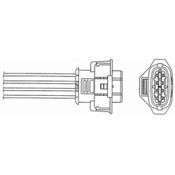 lambda jutiklis
                                NGK                                                OZA531-GM2, NGK, OZA531-GM