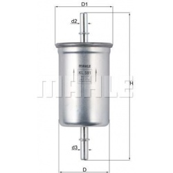 kuro filtras
                                MAHLE                                KL591, MAHLE, KL591, auto detalė