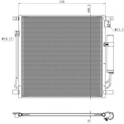 kondensatorius, oro kondicionierius EASY FIT
                                NRF                                             