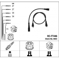 uždegimo laido komplektas
                                NGK                                                RC-FT446, NGK, 