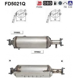 DPF, kietųjų dalelių filtras
                                                FD5021Q, AS, FD5021Q, auto detalė