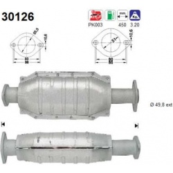 katalizatoriaus keitiklis
                                AS                                30126, AS, 30126, auto detalė