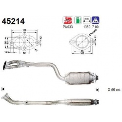 katalizatoriaus keitiklis
                                AS                                45214, AS, 45214, auto detalė