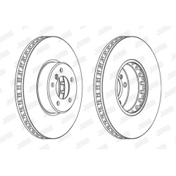 stabdžių diskas (1vnt) COAT+
                                JURID                                                563045JC-