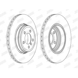 stabdžių diskas (1vnt) COAT+
                                JURID                                                562437JC-