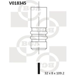 Vožtuvas išmetimo
                                BGA                                                V018345, BGA, V018345,