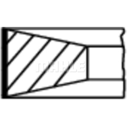 stūmoklio žiedų komplektas
                                MAHLE                                                008 05 N0,