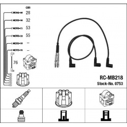 uždegimo laido komplektas
                                NGK                                                RC-MB218, NGK, 
