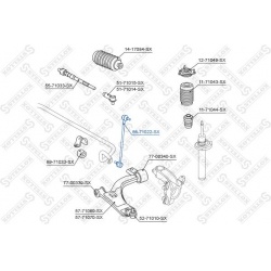 Stabilizatoriaus traukė
                                STELLOX                                56-71022-SX, STELLOX, 56-7102