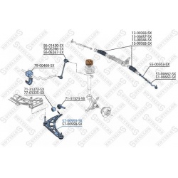 pakabos svirtis
                                STELLOX                                57-00959-SX, STELLOX, 57-00959-SX, aut