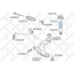 Amortizatoriaus apsauga
                                STELLOX                                                11-51018-SX, S