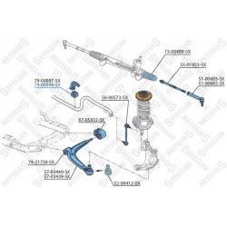 stabilizatoriaus įvorė
                                STELLOX                                                79-00098-SX, 