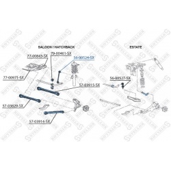 Stabilizatoriaus traukė
                                STELLOX                                                56-00524-SX, 