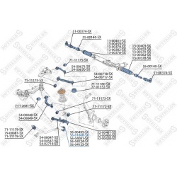 Stabilizatoriaus traukė
                                STELLOX                                56-01868-SX, STELLOX, 56-0186