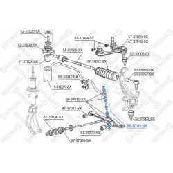 Stabilizatoriaus traukė
                                STELLOX                                56-37015-SX, STELLOX, 56-3701