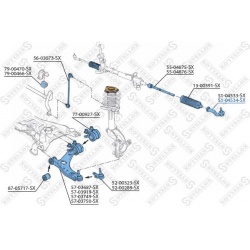 vairo traukės antgalis
                                STELLOX                                51-04534-SX, STELLOX, 51-04534
