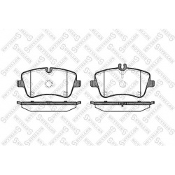 stabdžių trinkelių rinkinys, diskinis stabdys
                                STELLOX                                     