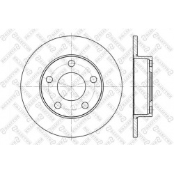 stabdžių diskas (1vnt)
                                STELLOX                                6020-4747-SX, STELLOX, 6020-4