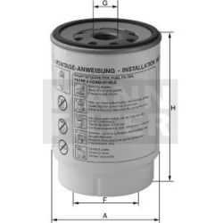 kuro filtras
                                MANN-FILTER                                WK 8019/1, MANN-FILTER, WK80191, auto