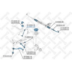 Stabilizatoriaus traukė
                                STELLOX                                56-00881-SX, STELLOX, 56-0088