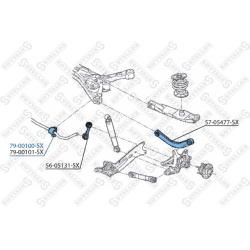 stabilizatoriaus įvorė
                                STELLOX                                                79-00100-SX, 