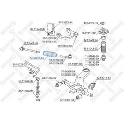 vairo kolonėlės apsauga
                                STELLOX                                14-51010-SX, STELLOX, 14-510