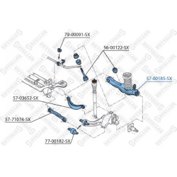 pakabos svirtis
                                STELLOX                                57-00185-SX, STELLOX, 57-00185-SX, aut