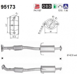 Katalizatoriaus keitiklis
AS 95173, AS, 95173,