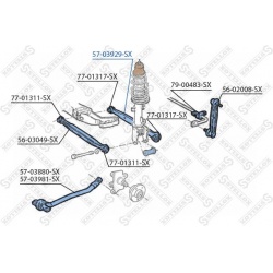 pakabos svirtis
                                STELLOX                                                57-03929-SX, STELLOX, 