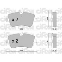 CIFAM                                                822-342-0, Nenurodytas gamintojas, 822-342-0, auto detalė