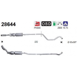 katalizatoriaus keitiklis
AS 28644, AS, 28644,