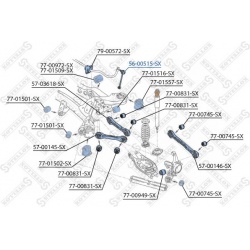Stabilizatoriaus traukė
                                STELLOX                                                56-00515-SX, 