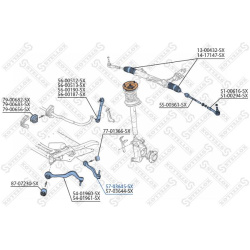 pakabos svirtis
                                STELLOX                                                57-03645-SX, STELLOX, 