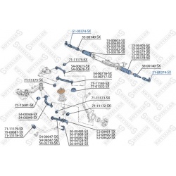 vairo traukės antgalis
                                STELLOX                                51-00374-SX, STELLOX, 51-00374