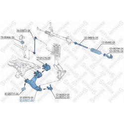 pakabos svirtis
STELLOX 57-03977-SX, STELLOX,