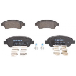 stabdžių trinkelių rinkinys, diskinis stabdys
                                BOSCH                                       
