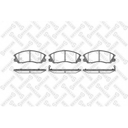 stabdžių trinkelių rinkinys, diskinis stabdys
STELLOX 782 0