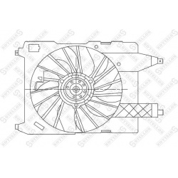 ventiliatorius, radiatoriaus
                                STELLOX                                                29-99410-