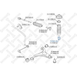 Amortizatoriaus buferis
                                STELLOX                                                11-51021-SX, S