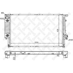 Aušinimo radiatorius
STELLOX 10-25256-SX, STE