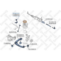 stabilizatoriaus įvorė
                                STELLOX                                                79-00079-SX, 
