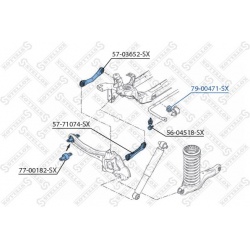 stabilizatoriaus įvorė
                                STELLOX                                79-00471-SX, STELLOX, 79-0047