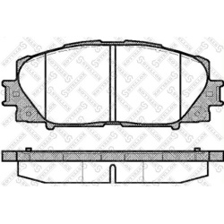 stabdžių trinkelių rinkinys, diskinis stabdys
STELLOX