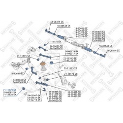 stabilizatoriaus įvorė
                                STELLOX                                71-11179-SX, STELLOX, 71-1117